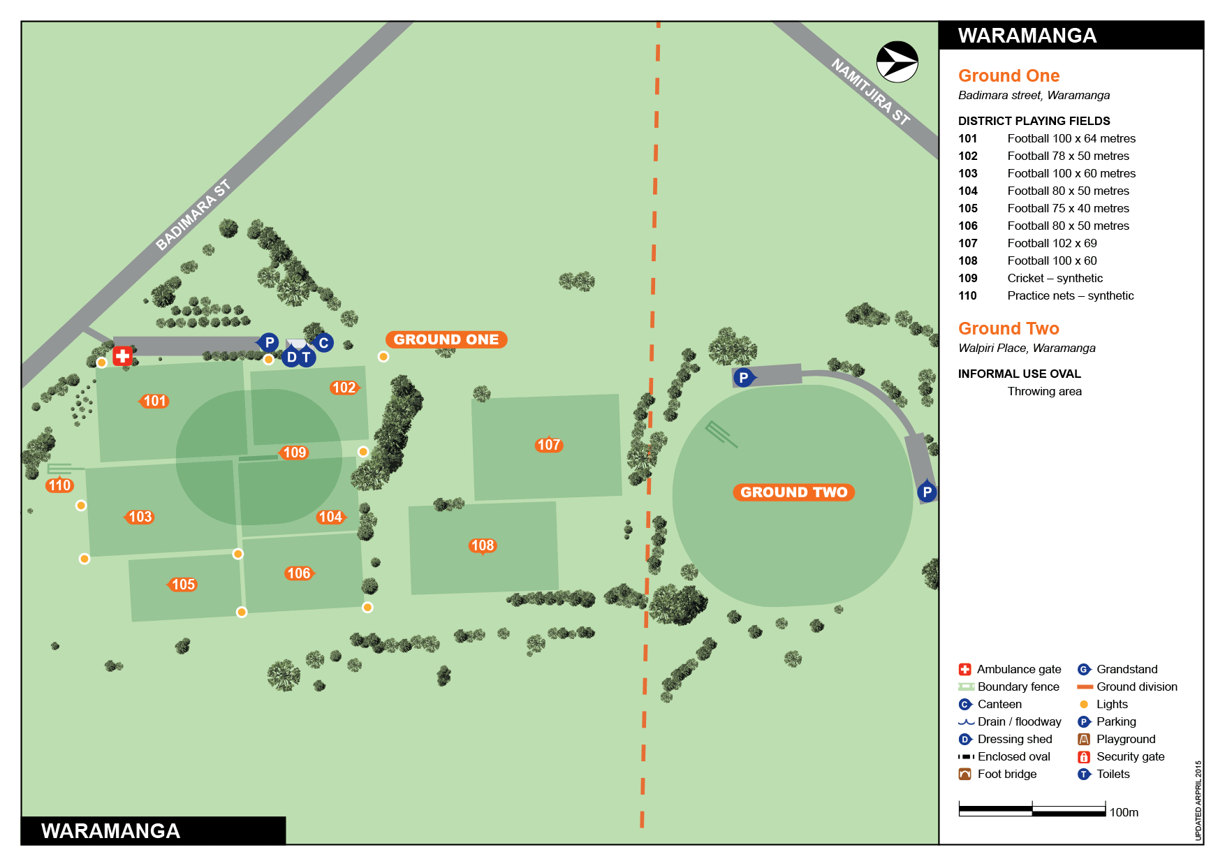 Waramanga 1 ACT Sport and Recreation